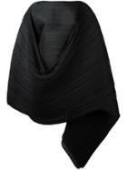 Pleats Please By Issey Miyake Pleated Scarf - Black