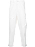 Oamc Pocket Detailed Slim Fit Trousers - White