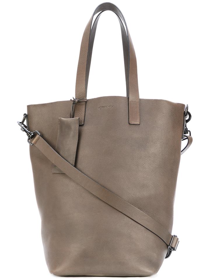 Marsèll Bucket Tote Bag - Brown