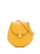Bottega Veneta Foldover Leather Belt Bag - Yellow