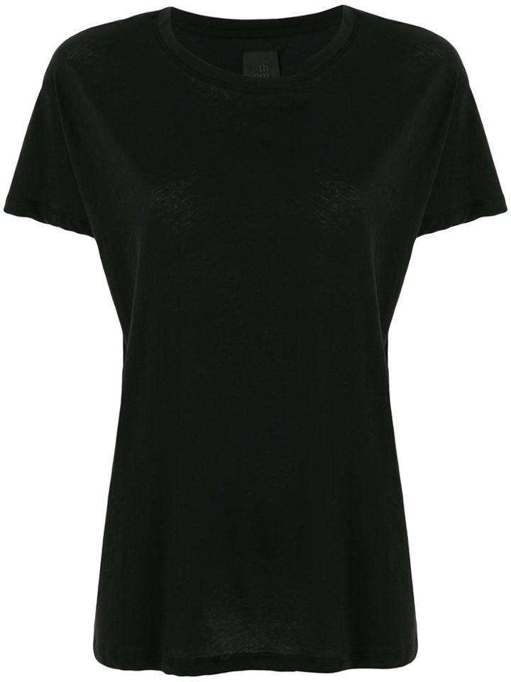 Thom Krom Round Neck T-shirt - Black