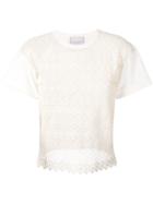 Philosophy Di Lorenzo Serafini Embroidered Blouse - White
