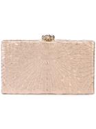 Edie Parker Jean Box Clutch - Metallic