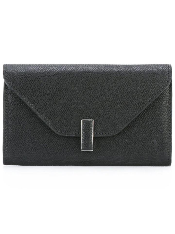 Valextra Envelope Wallet - Black