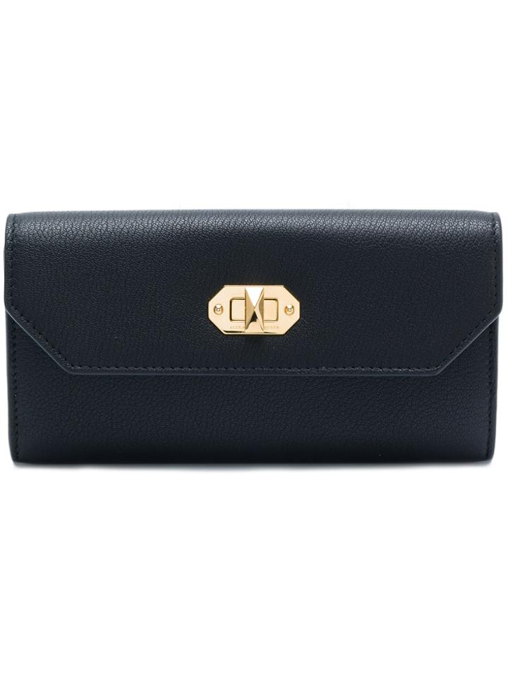 Alexander Mcqueen Continental Box Wallet - Black