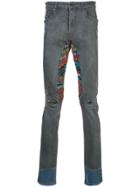 Alchemist Alchemist Dino Jacquard And Dip Dyed Jean - Blue