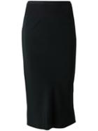 Rick Owens Coda Skirt, Size: 42, Black, Acetate/silk/cotton/polyamide
