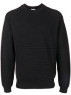Kenzo Textured Sweatshirt - Black