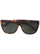 Saint Laurent Eyewear 'sl 1' Sunglasses - Brown