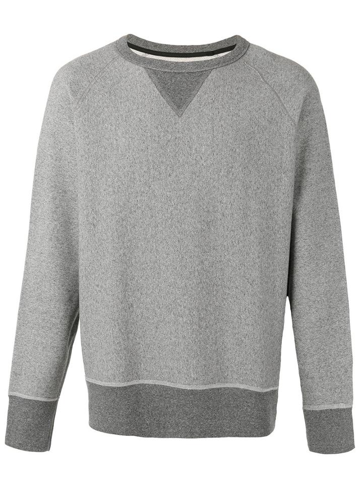 Rag & Bone - Crew Neck Sweatshirt - Men - Cotton - M, Grey, Cotton