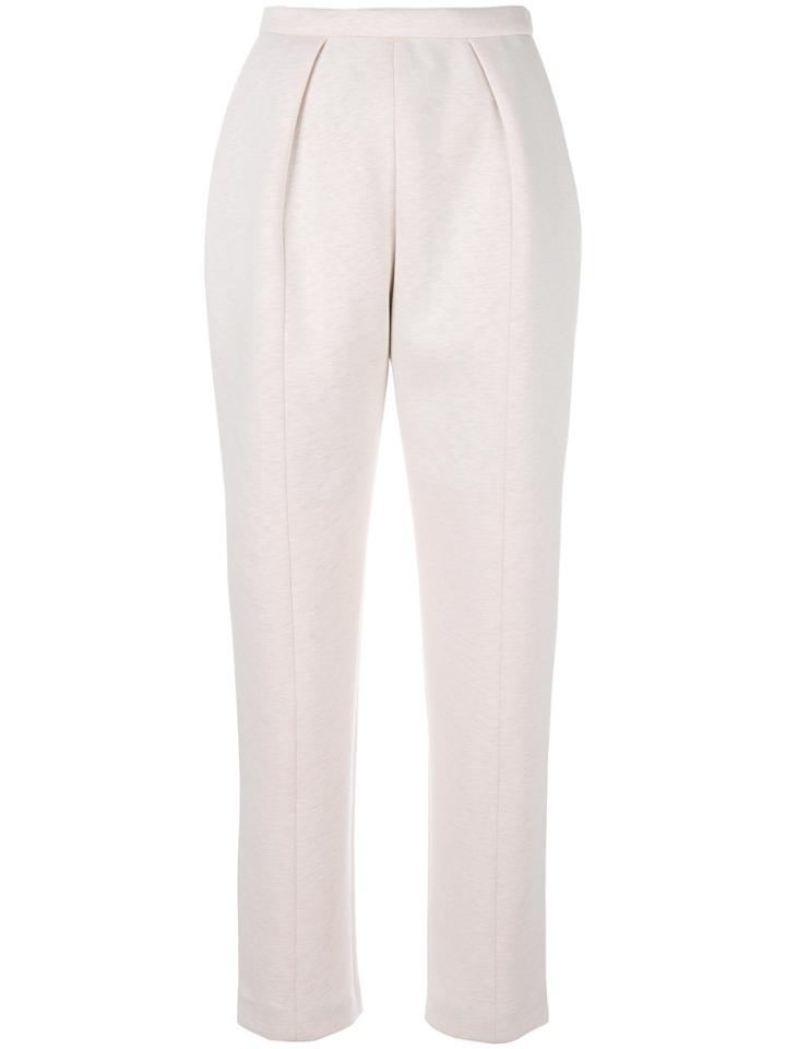 Delpozo Tapered Trousers - Nude & Neutrals