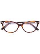 Tom Ford Eyewear Square Frame Glasses, Brown, Acetate