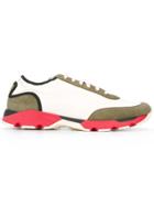Marni Colour Block Low-top Sneakers - Nude & Neutrals