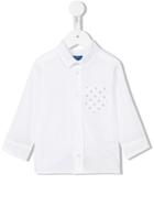 Fay Kids - Patch Pocket Shirt - Kids - Cotton/spandex/elastane - 18 Mth, White
