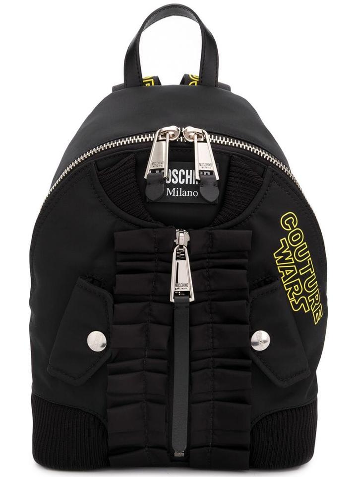 Moschino Bomber Couture Wars Backpack - Black