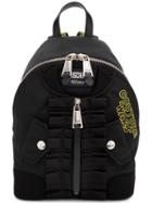 Moschino Bomber Couture Wars Backpack - Black