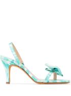 Maryam Nassir Zadeh Bow-tie Sandals - Blue