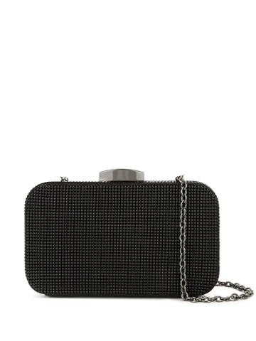 Whiting And Davis Hollywood Chainmail Clutch - Black