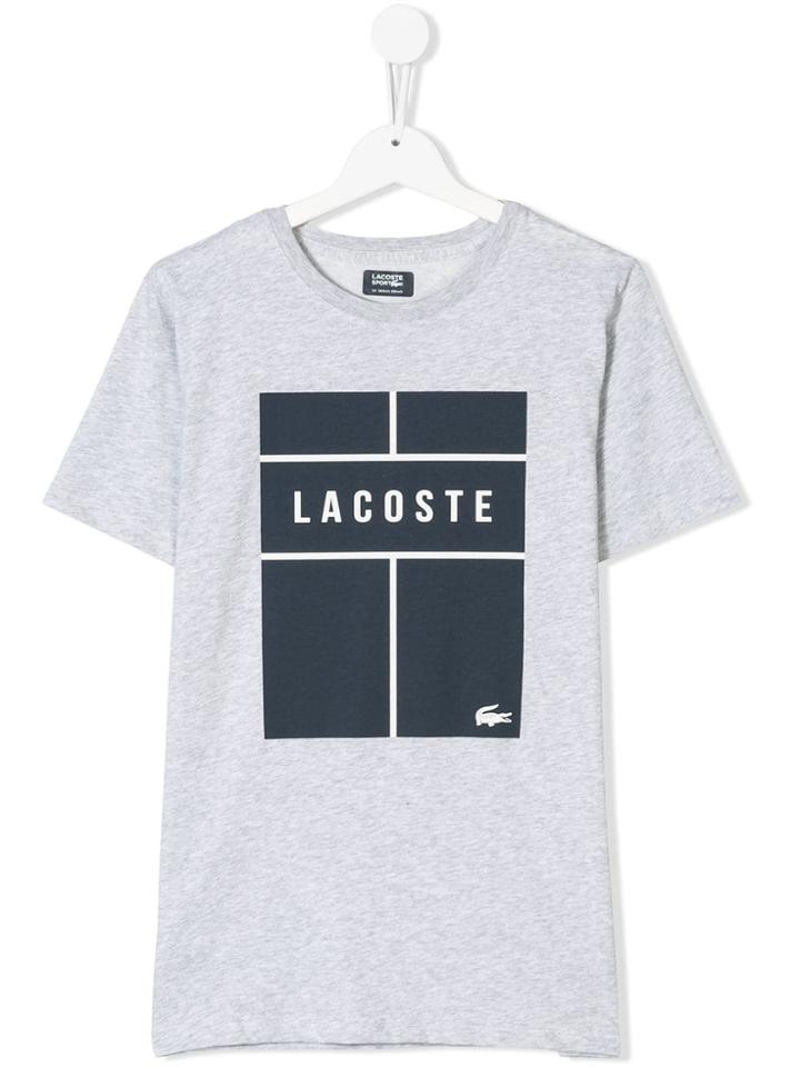 Lacoste Kids Lacoste Kids Stj13365kc Grey Natural (veg)->cotton