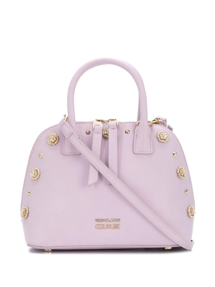 Versace Jeans Couture Studded Tote Bag - Purple