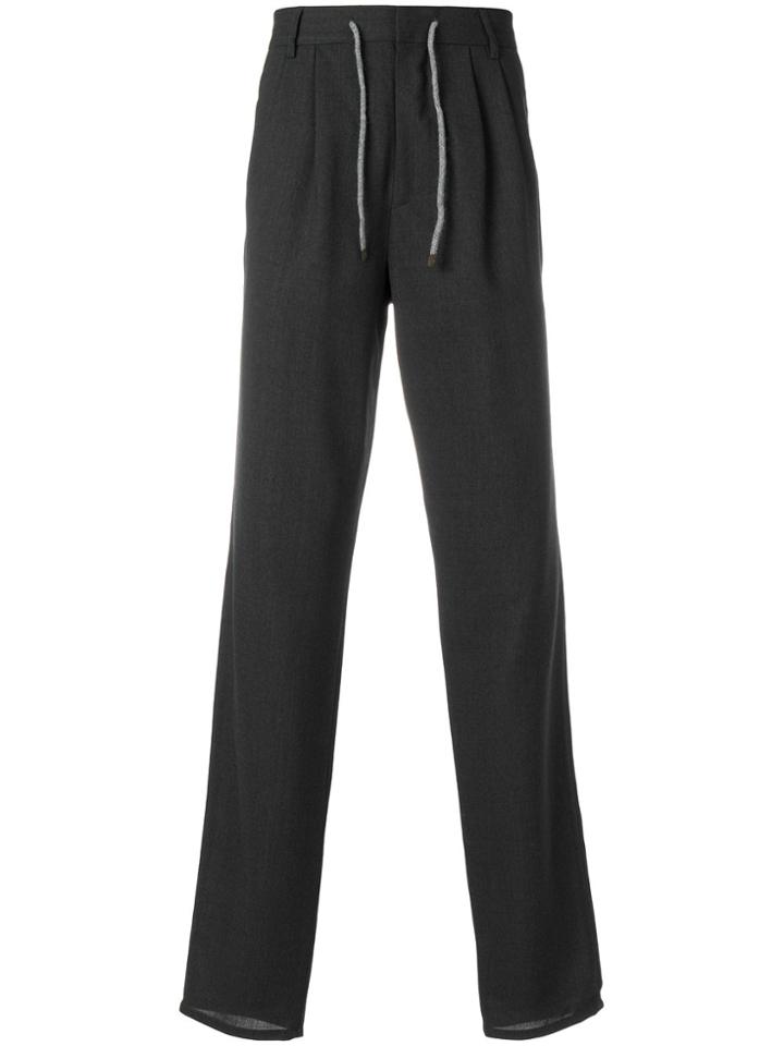 Brunello Cucinelli Casual Tailored Trousers - Grey