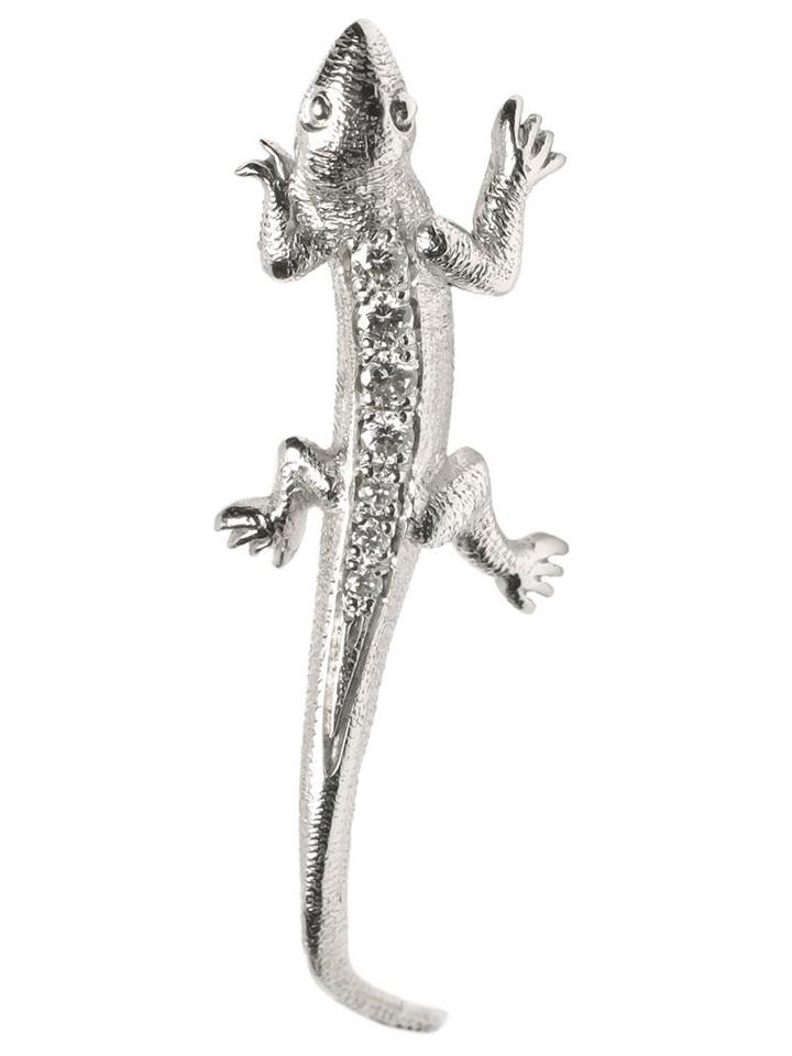 Wouters & Hendrix Gold 'lizard' Single Earring