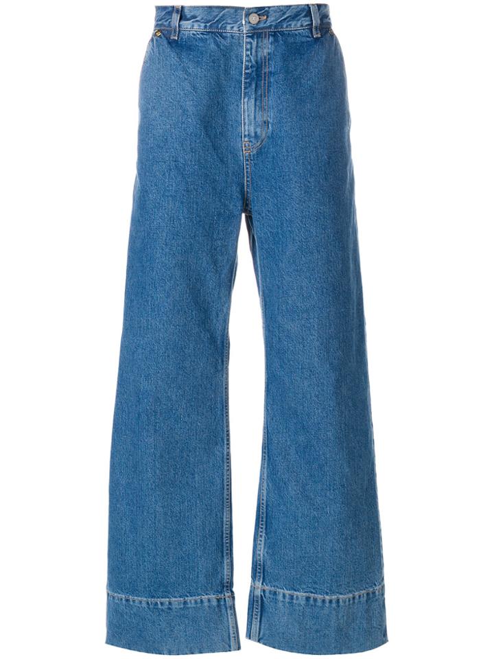 Tom Wood Wide-leg Jeans - Blue