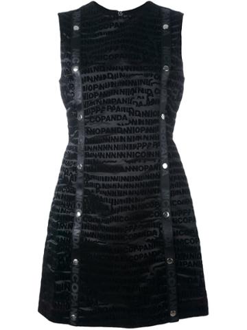 Nicopanda Logo Print Dress