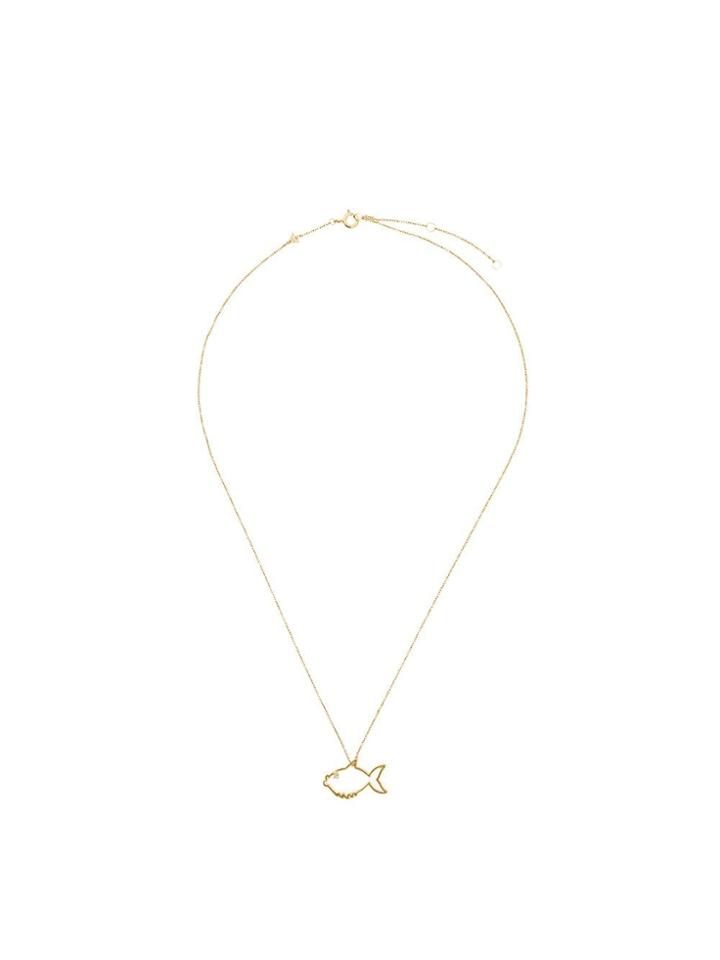 Aliita Pececito Brillante Necklace - Gold