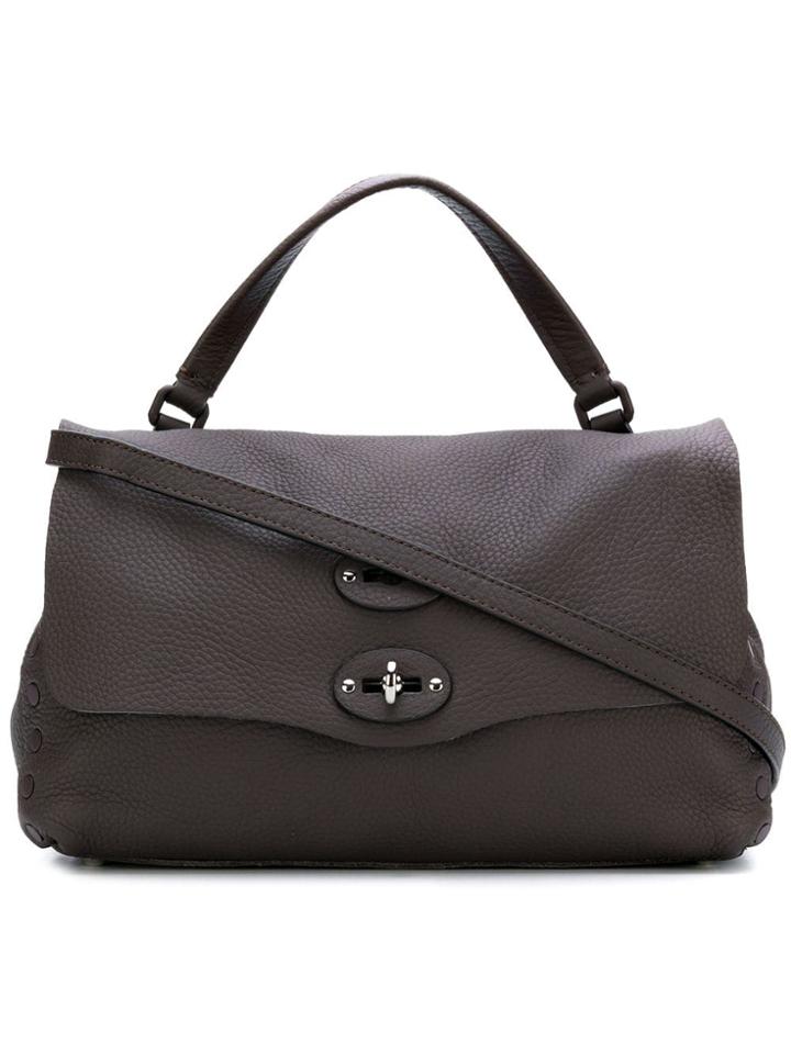 Zanellato Postina S Cachemira Pura Espresso Shoulder Bag - Brown