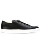 Charlotte Olympia Purrrfect Sneakers, Men's, Size: 40, Black, Calf Leather/leather/rubber