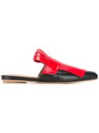 Marni Fringed Flat Mules
