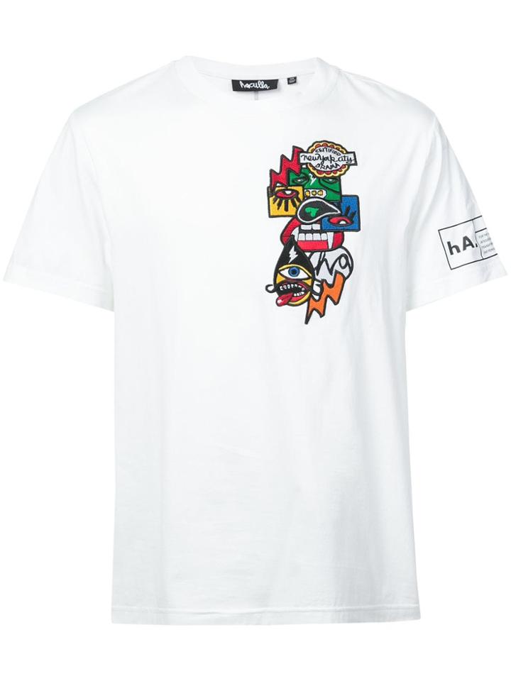 Haculla Encrypted Patch T-shirt - White