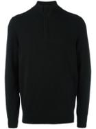 Boss Hugo Boss 'bonny' Quarter Zip Sweater, Men's, Size: Xxl, Black, Cotton/virgin Wool