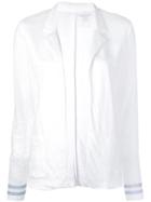Majestic Filatures Open Front Jacket - White