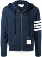 Thom Browne 4-bar Half-&-half Hoodie - Blue