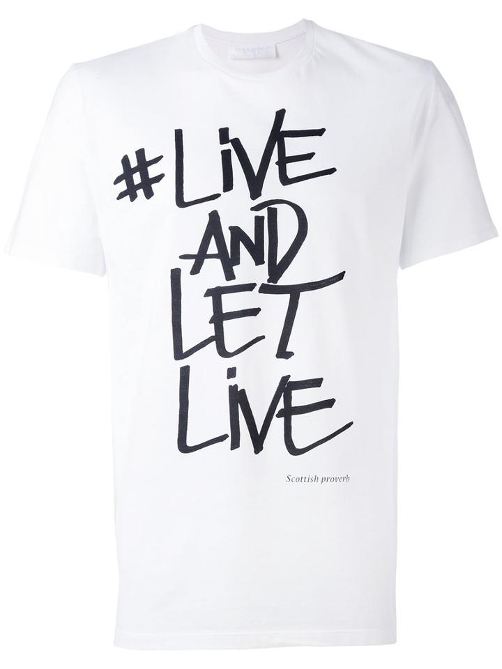 Neil Barrett - Printed T-shirt - Men - Cotton - S, White, Cotton
