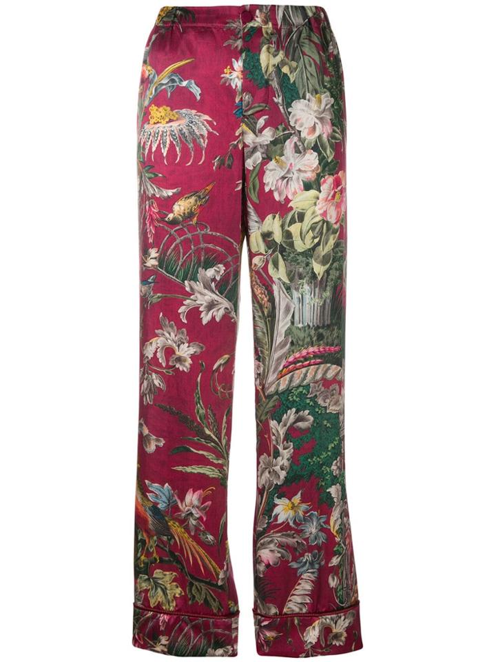 F.r.s For Restless Sleepers Floral Print Trousers - Pink
