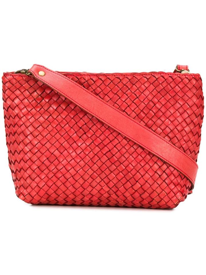 Officine Creative Woven Shoulder Bag - Red