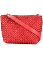 Officine Creative Woven Shoulder Bag - Red
