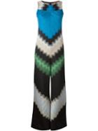 Missoni Zigzag Print Jumpsuit, Women's, Size: 40, Viscose/cupro/polyester/silk