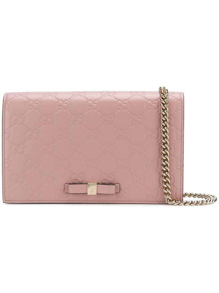 Gucci Marmont Cross Body Bag - Pink & Purple