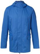 Kent & Curwen Hooded Anorak Jacket, Men's, Size: Small, Blue, Nylon/polyester