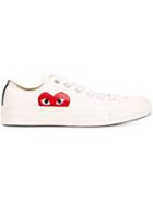 Comme Des Garcons Play Heart Logo Lace-up Sneakers