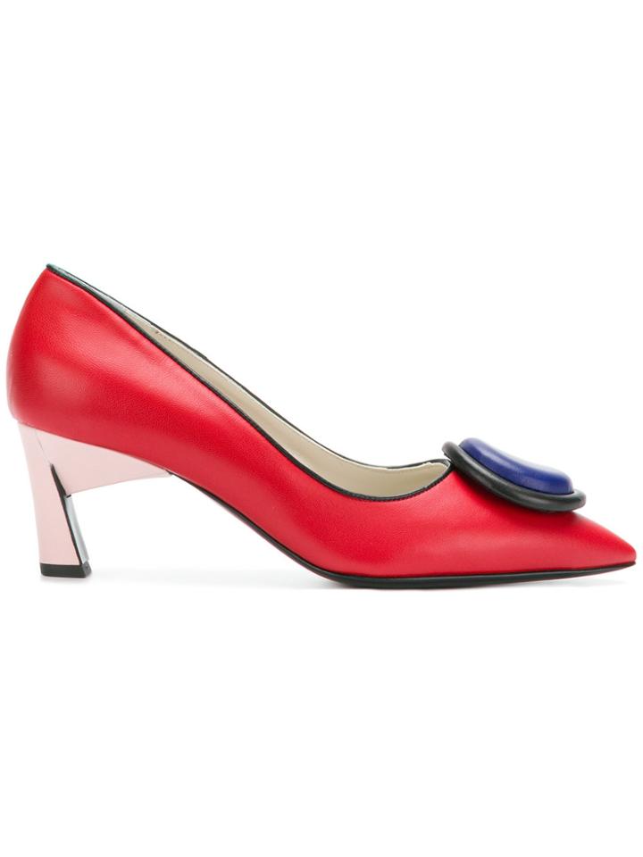 Marni Marni Pumsy01c06la597 Zl322 Leather/fur/exotic Skins->leather -