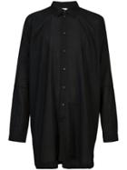 Jan Jan Van Essche Long Sleeve Flared Shirt - Black