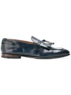 Silvano Sassetti Fringed Loafers - Blue