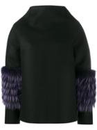 Saks Potts Billie Boxy Jumper - Black