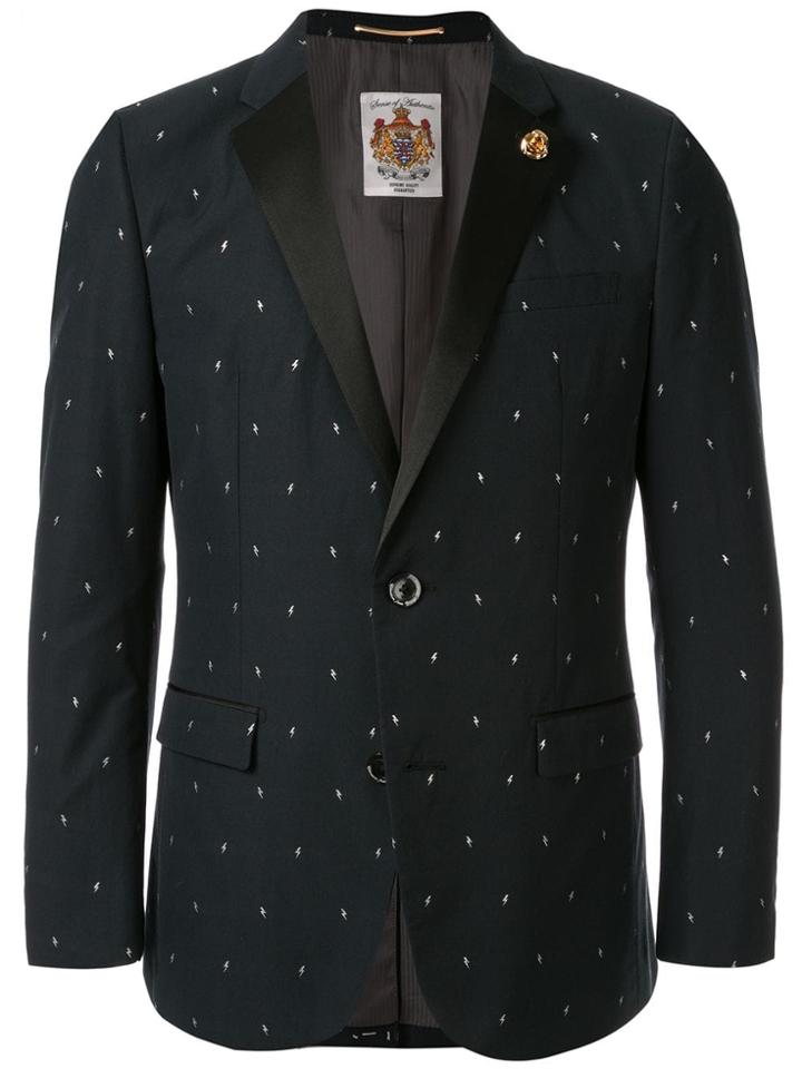 Education From Young Machines Lightning Bolt Blazer - Black