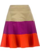 Etro Colour Block Skirt - Nude & Neutrals